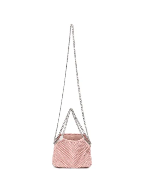 Stella McCartney Borsa tote Falabella mini con cristalli