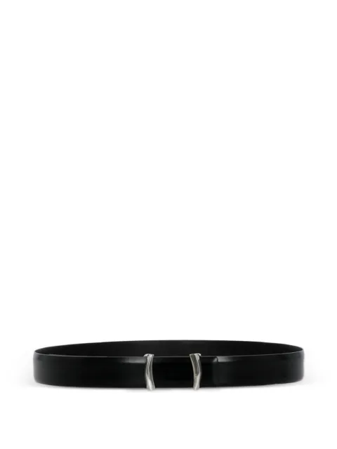 Orciani Iconic Brackets leather belt