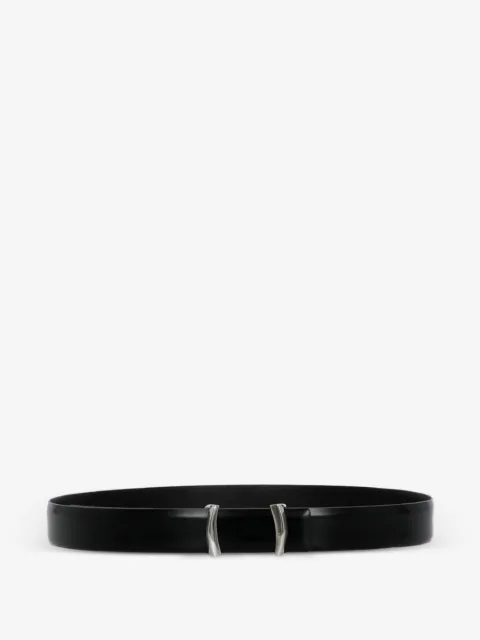 Orciani Iconic Brackets leather belt