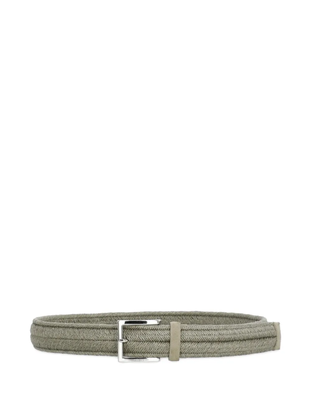 Orciani Rope Elast woven-design belt - Grigio