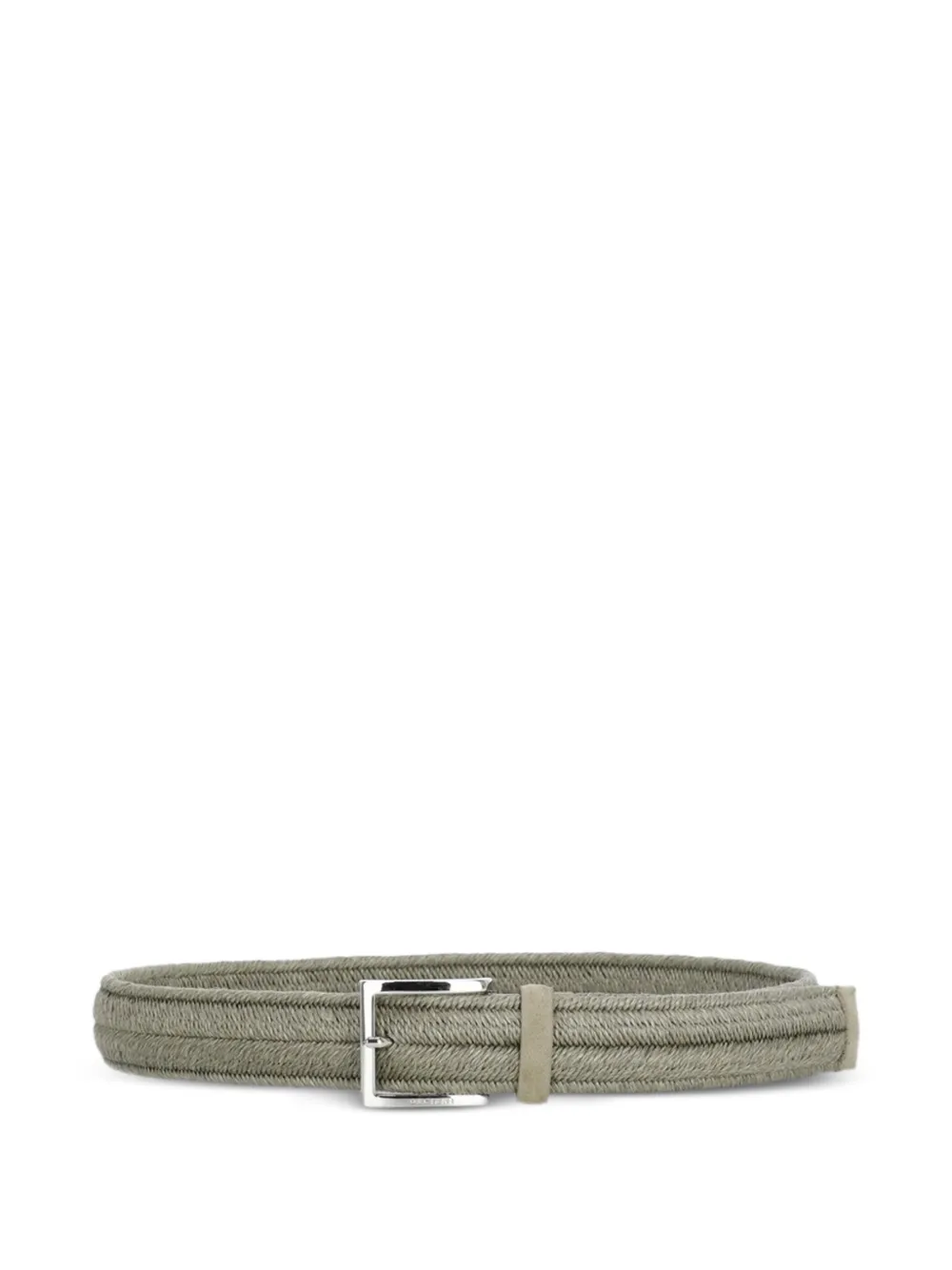 Orciani Rope Elast woven-design belt - Grigio