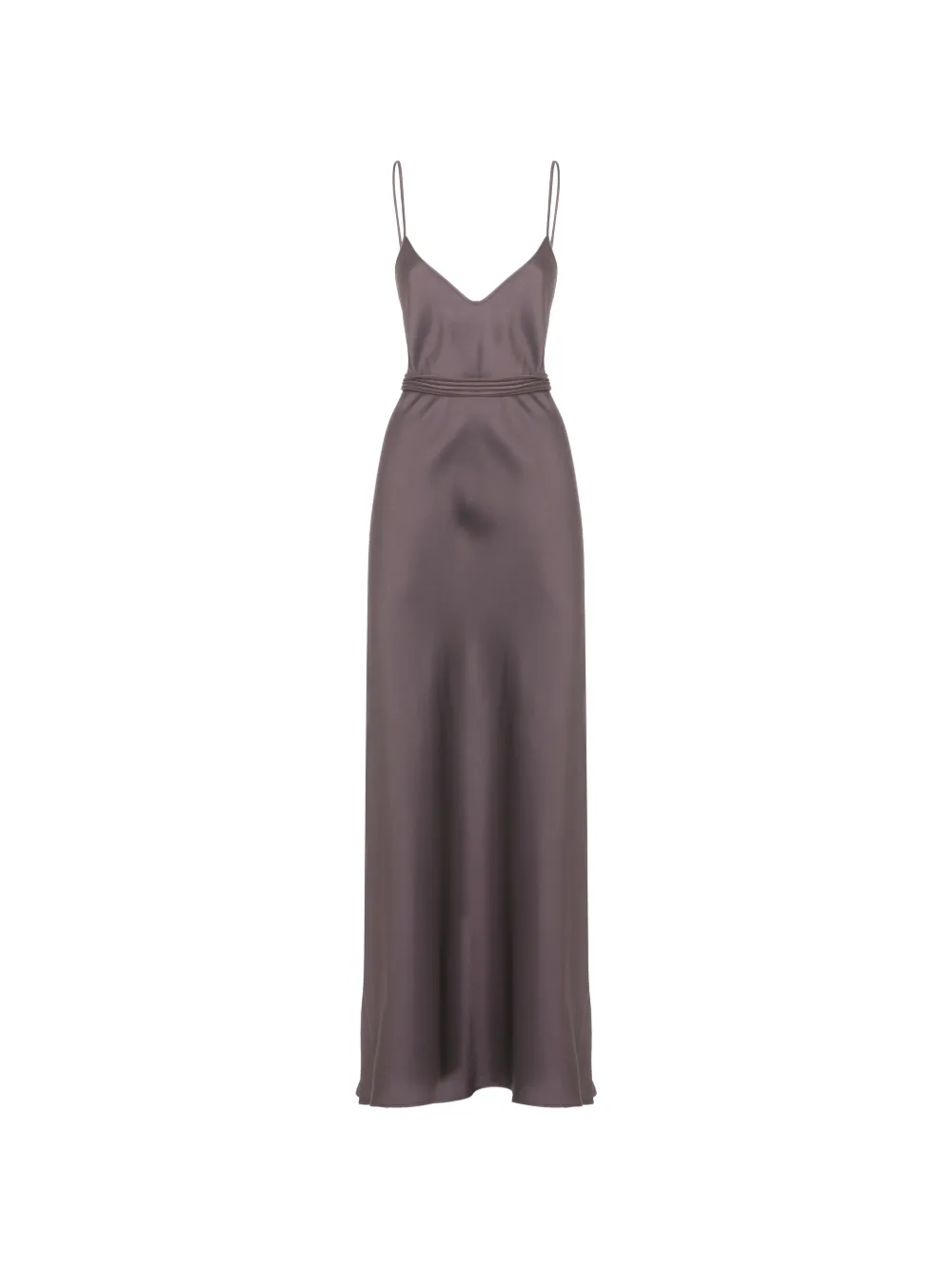 Antonelli belted V-neck maxi dress - Viola