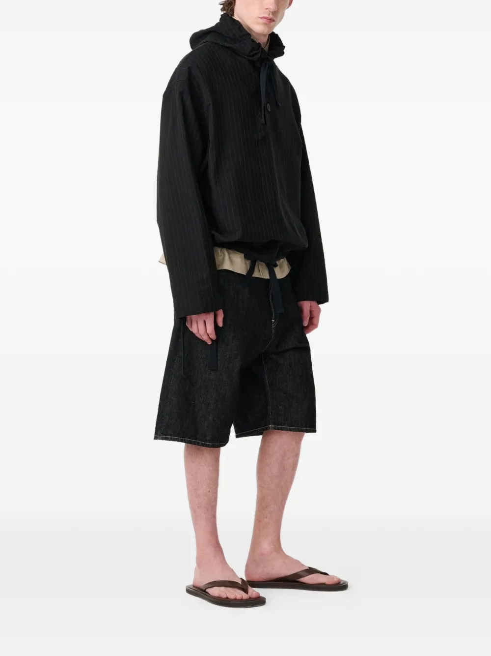 Studio Nicholson Marylebone shorts Zwart