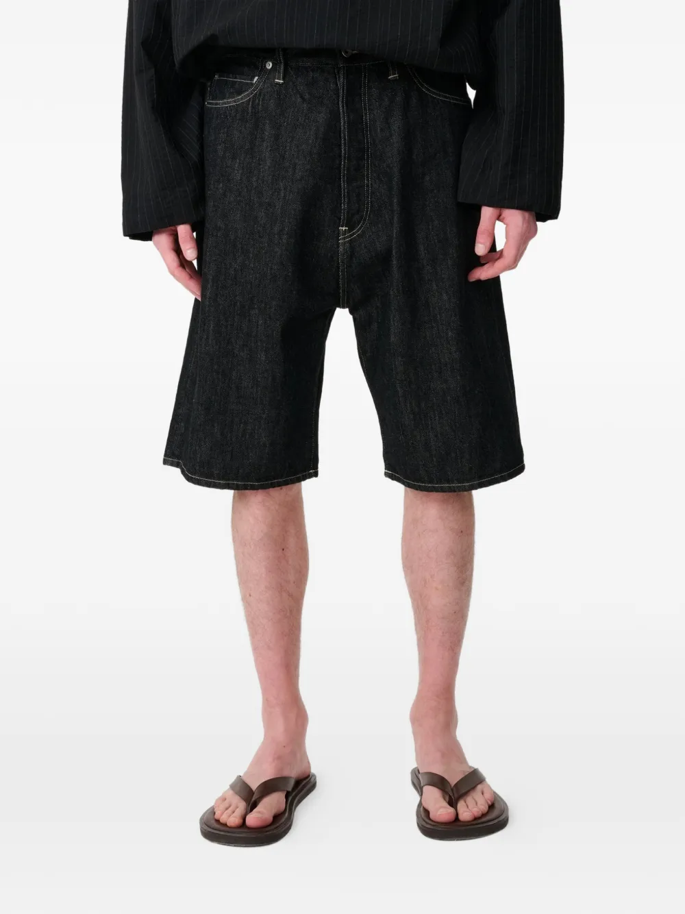 Studio Nicholson Marylebone shorts Zwart