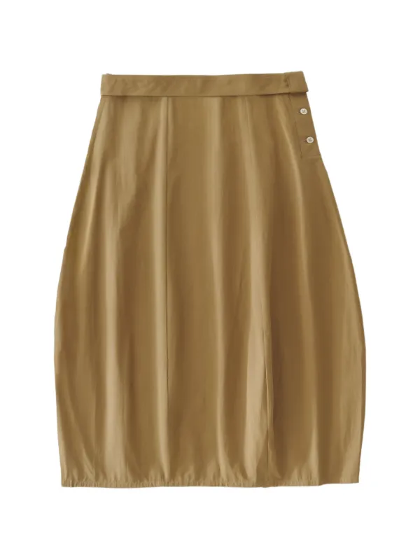 Studio Nicholson Orcha Midi Skirt in Neutrals