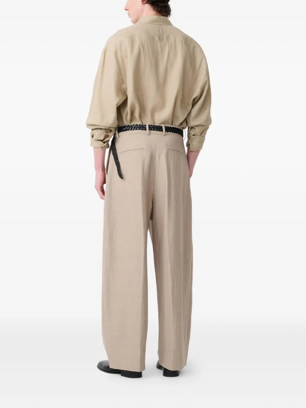 Studio Nicholson Rafe overhemd Beige