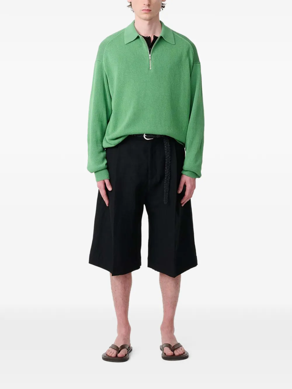  Studio Nicholson Pull Heddy - Vert 