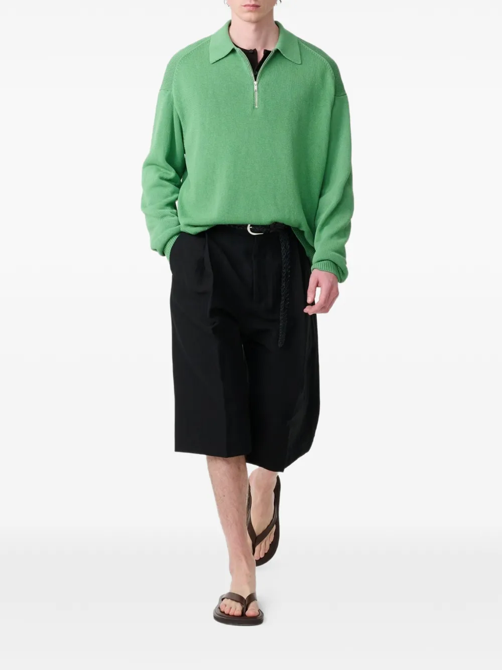  Studio Nicholson Pull Heddy - Vert 
