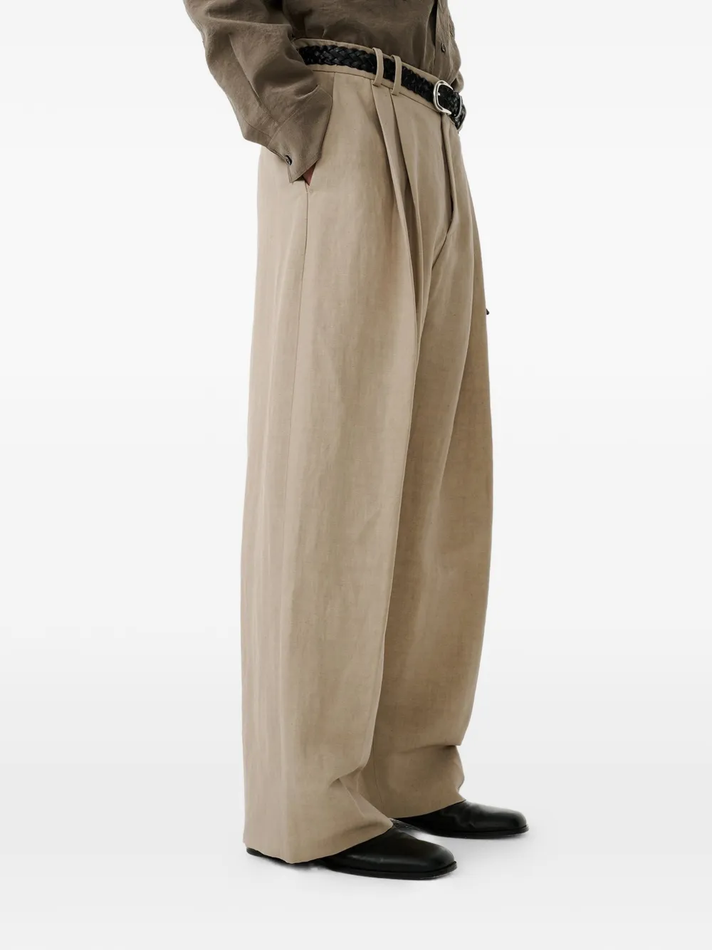 Studio Nicholson Line broek Beige