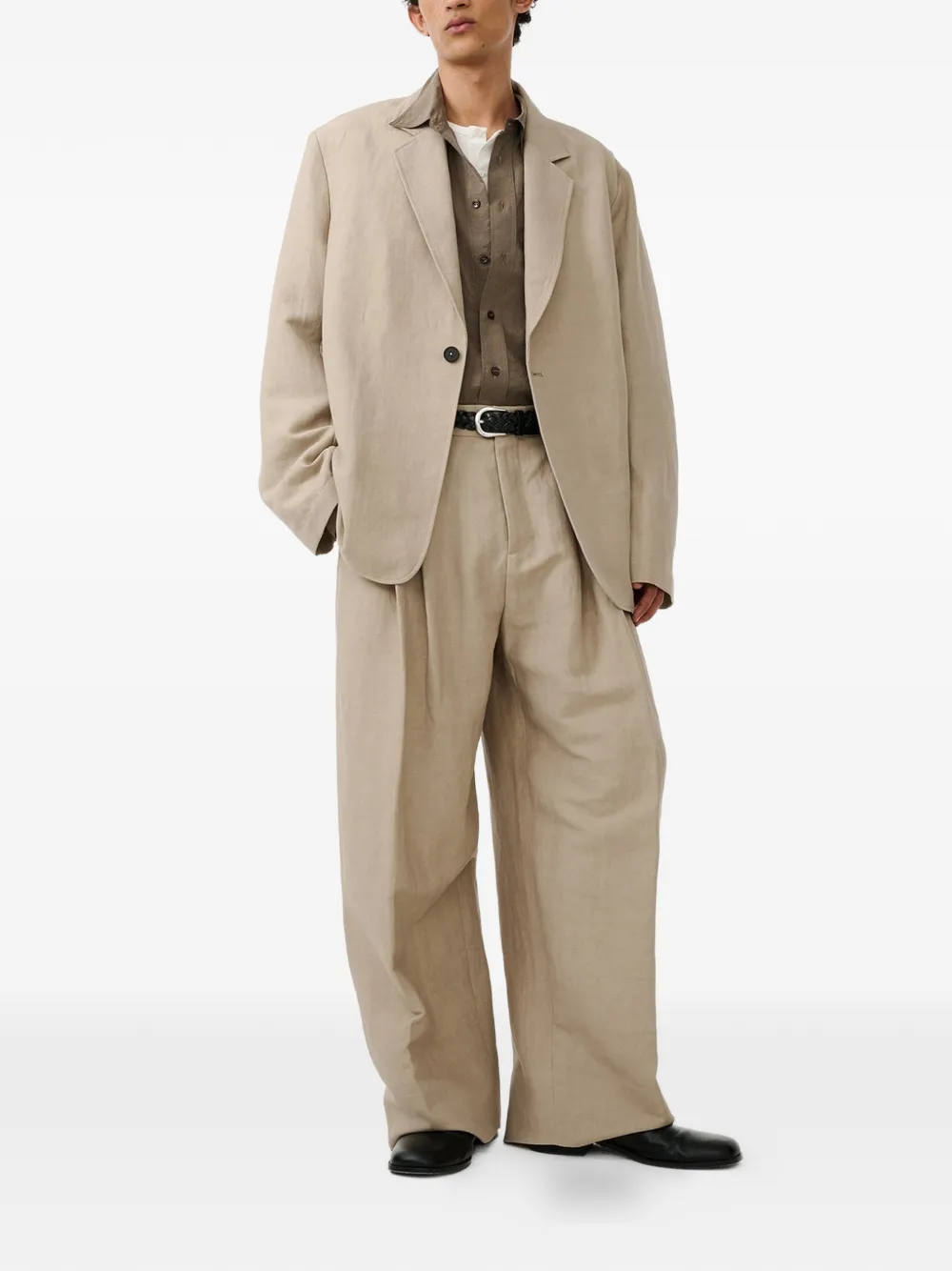  Studio Nicholson Blazer Denison - Neutro 
