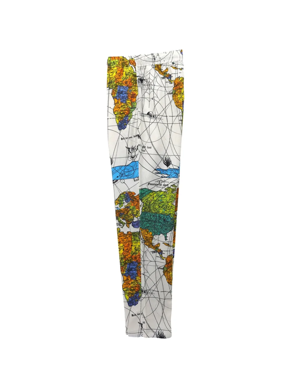 SAINT MXXXXXX Broek met print Wit