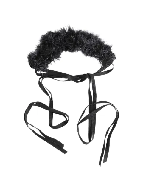 Ann Demeulemeester crochet headband