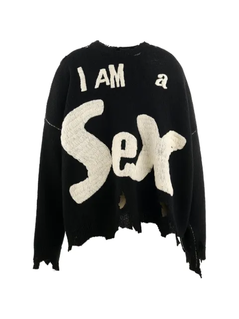 SAINT MXXXXXX Sex Pistols distressed sweater