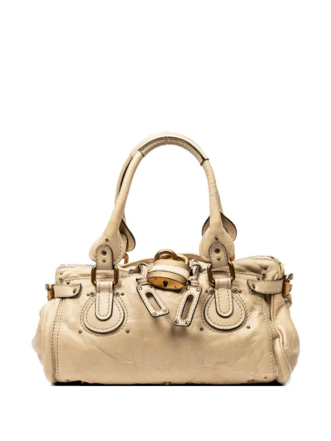 Chloé Pre-Owned Paddington padlock tote bag