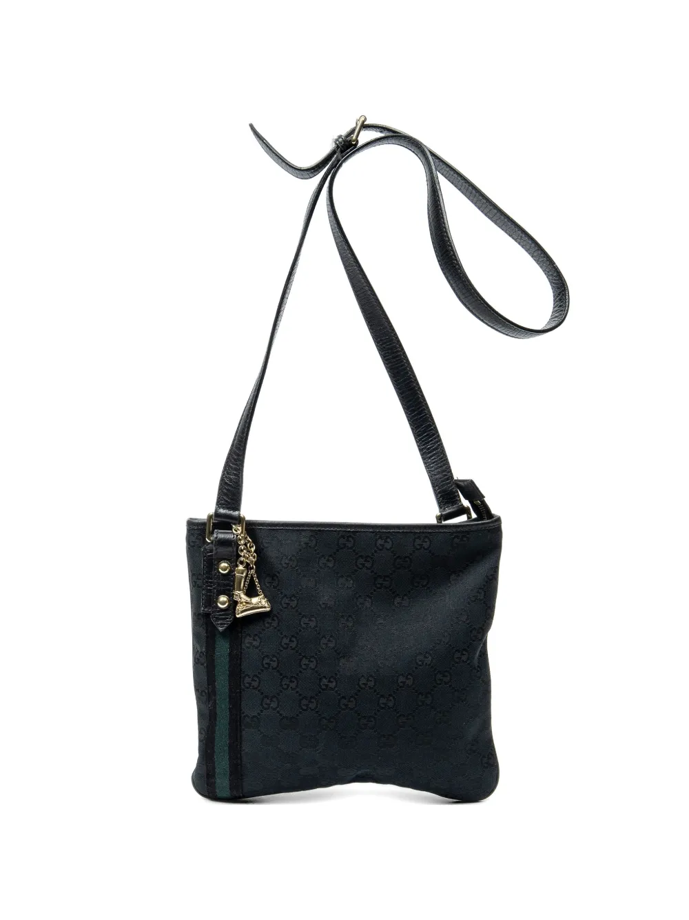 Gucci Pre-Owned Jolicoeur GG Canvas crossbody bag - Schwarz