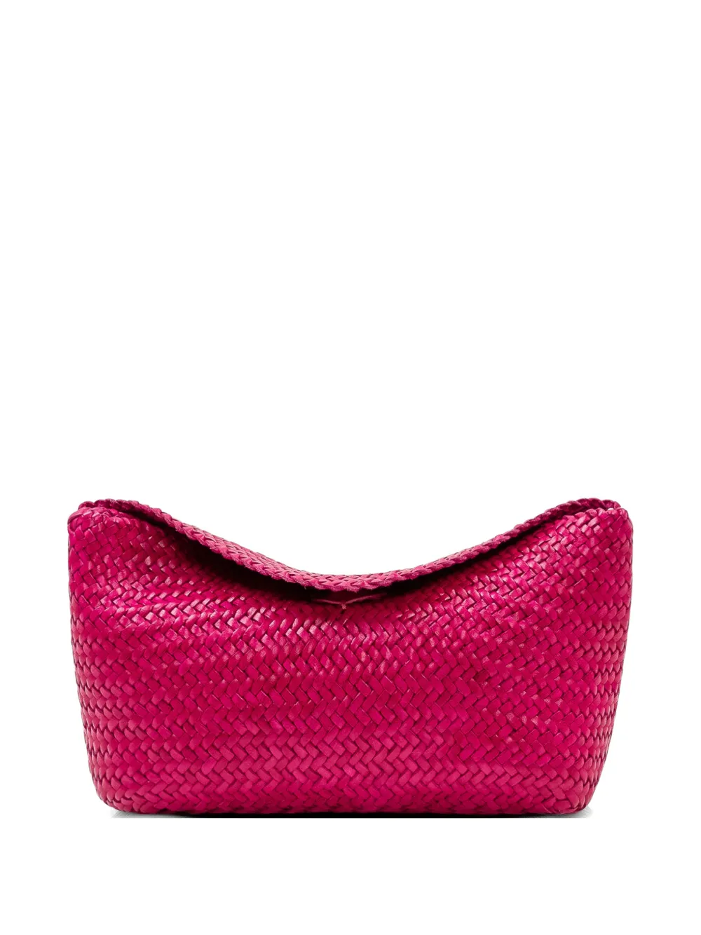 DRAGON DIFFUSION Corsina woven cross body bag - Rosa