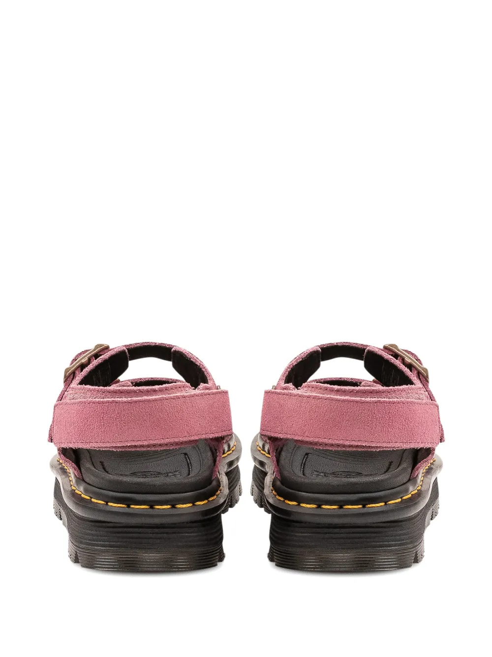 Dr. Martens Zebzag buckle-strap sandals Roze