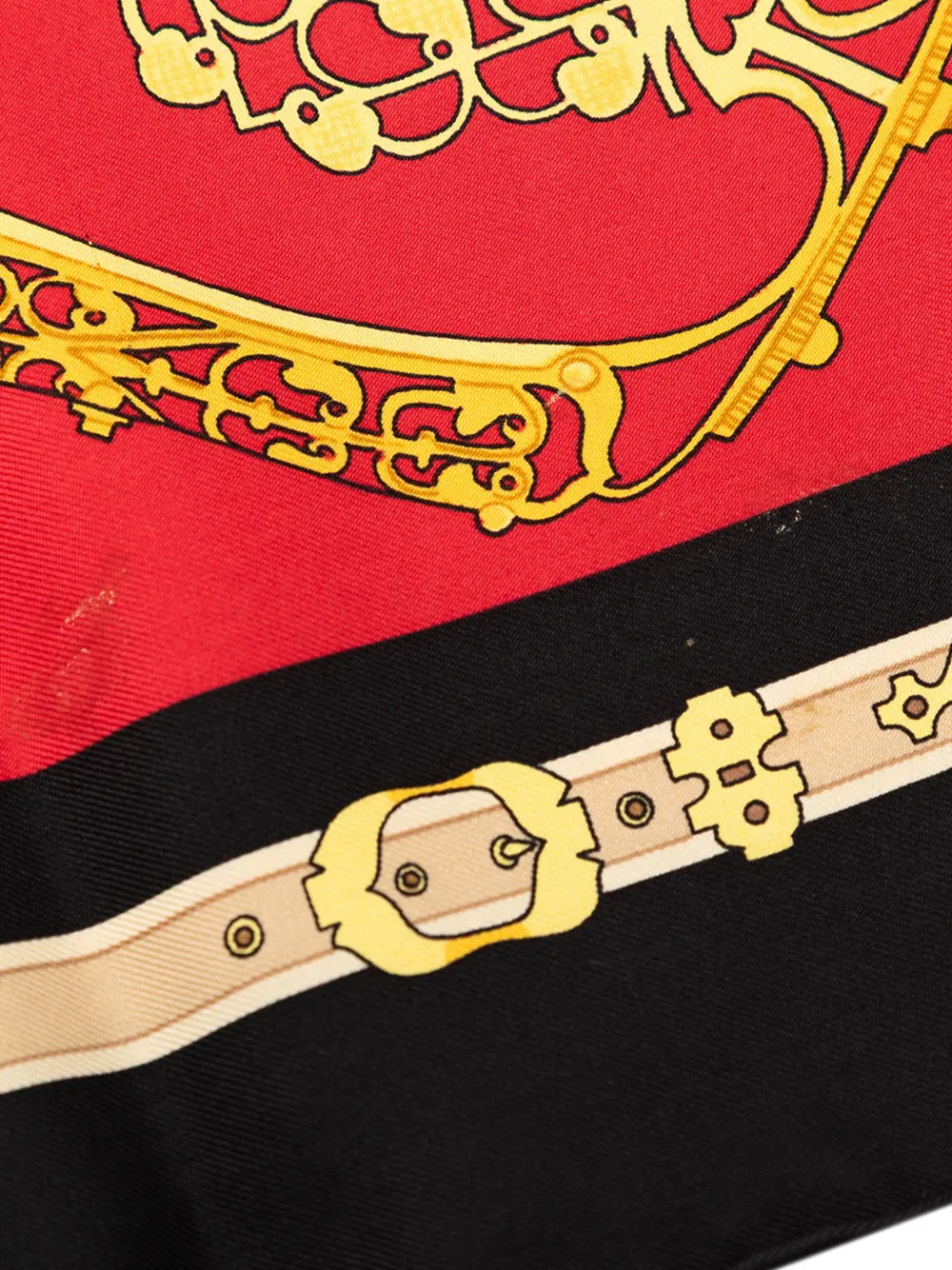 Hermès Pre-Owned 20th Century Les Muserolles 90 シルクスカーフ