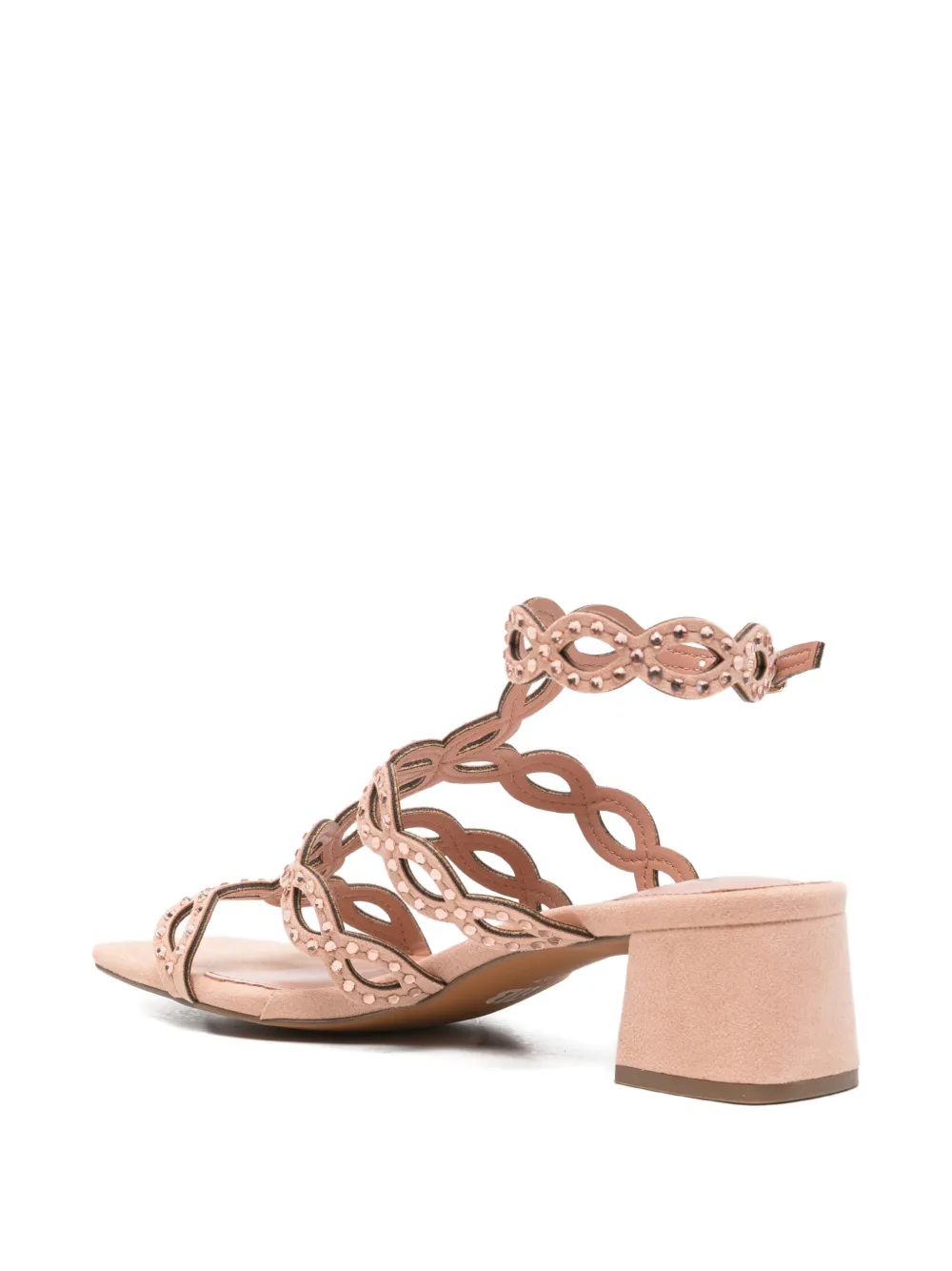Bibi Lou Kai embellished sandals Beige