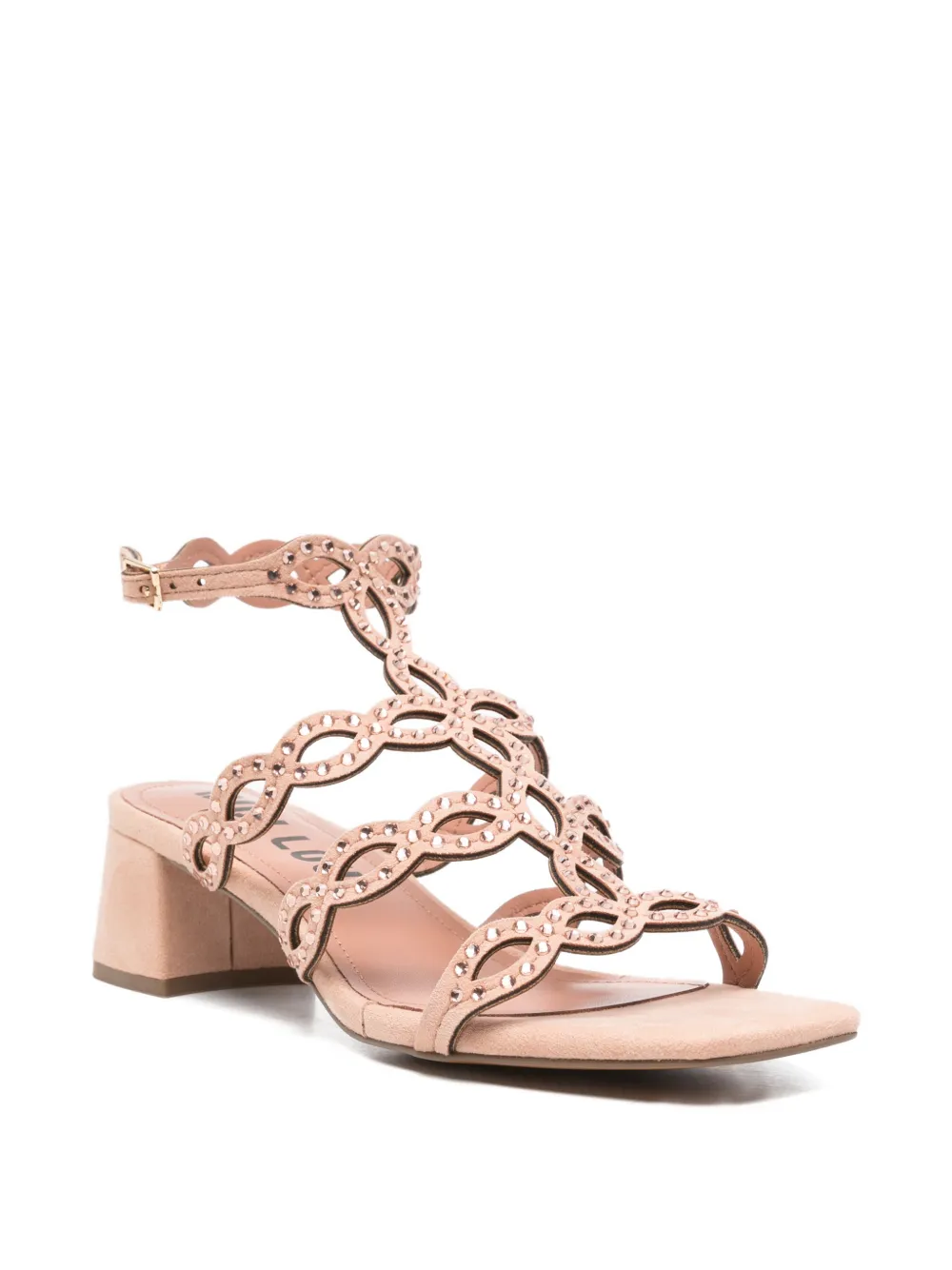 Bibi Lou Kai embellished sandals Beige
