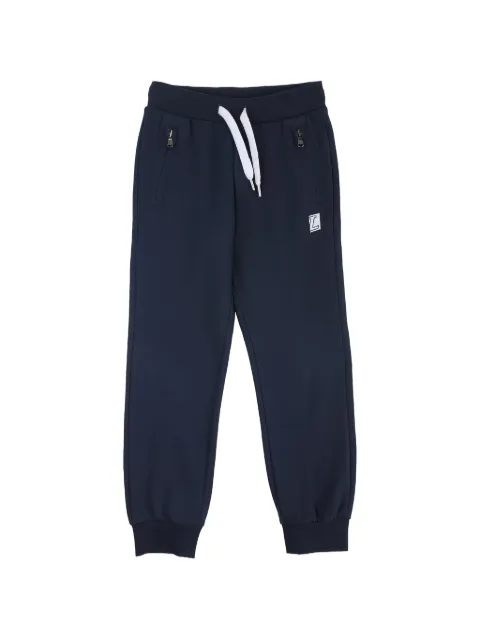 Lanvin Enfant logo-patch cotton track pants
