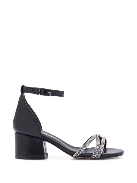La Perla Kids rhinestone-embellished heeled sandals