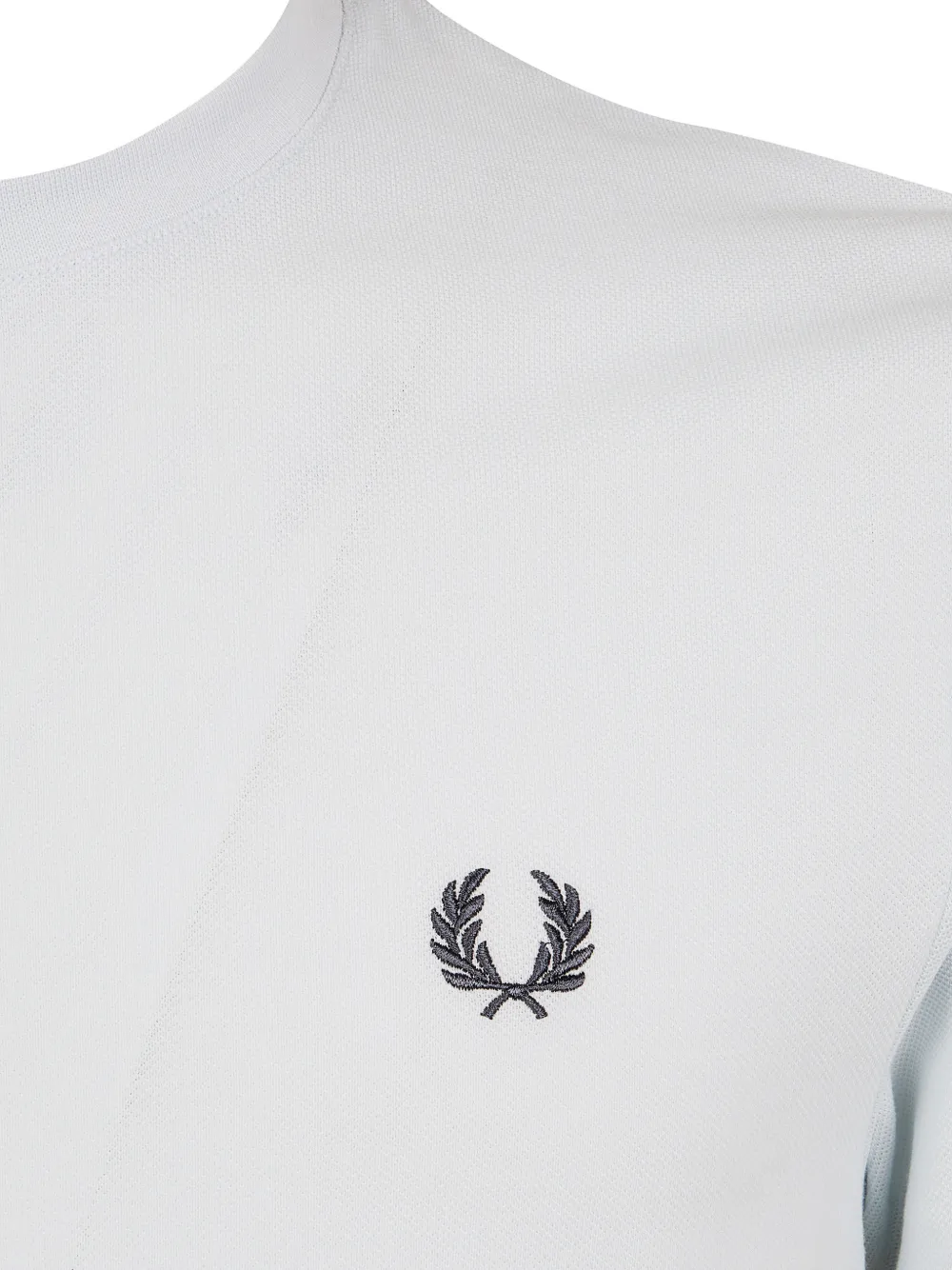 Fred Perry Laurel Wreath T-shirt met dubbele punt Blauw