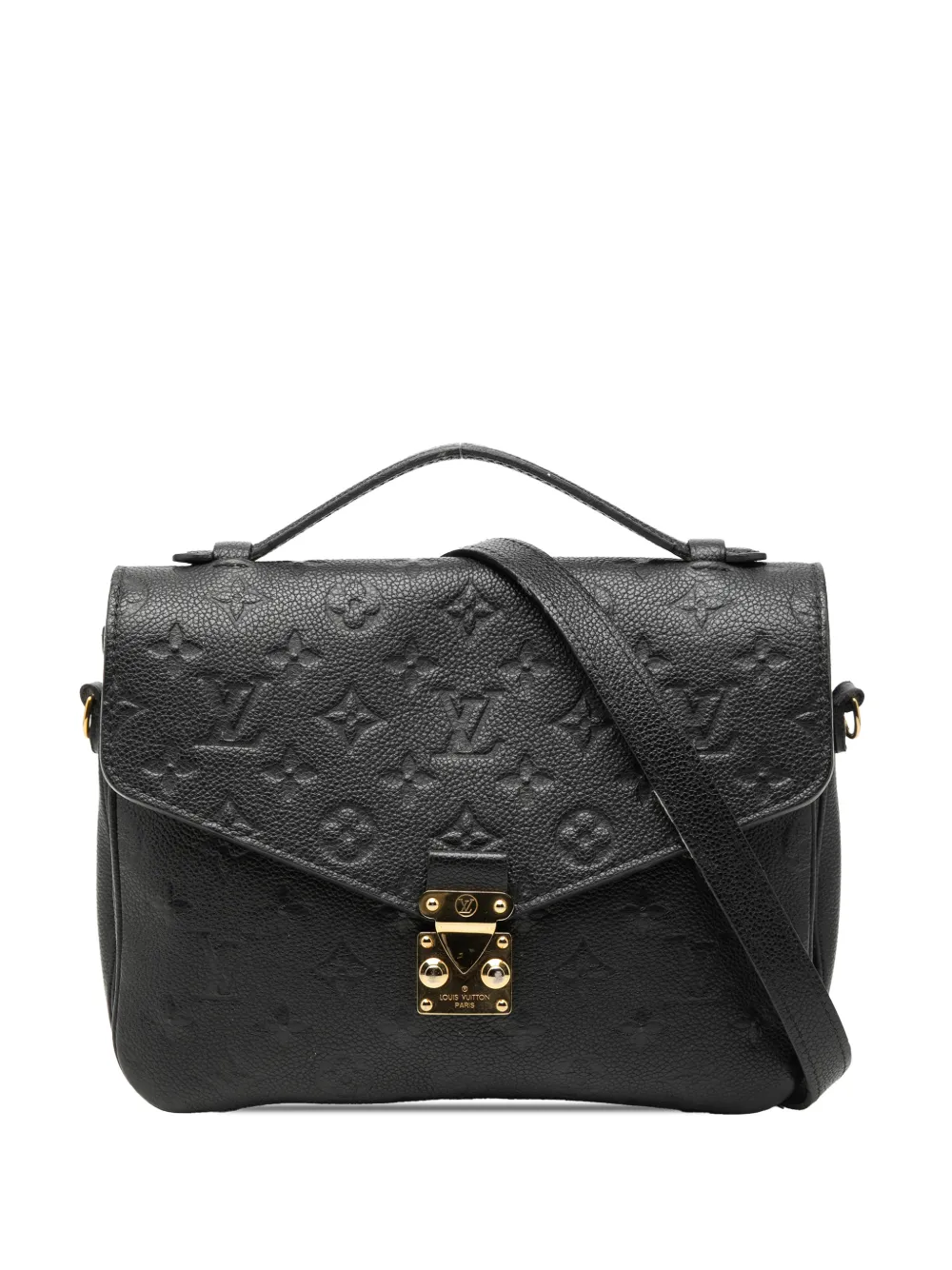 Louis Vuitton Pre-Owned 2018 Monogram Empreinte Pochette Metis satchel - Nero