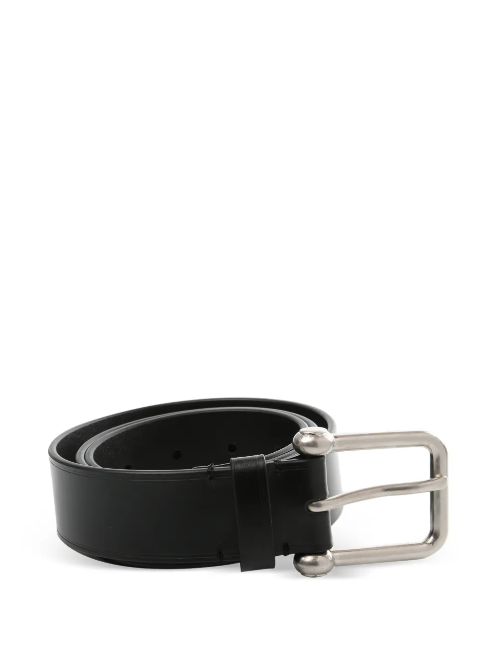 Ann Demeulemeester Marin leather belt - Nero