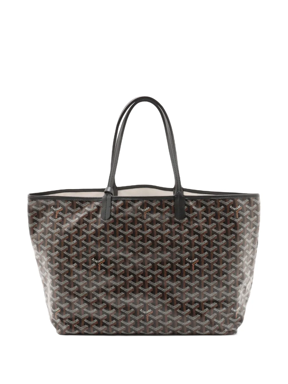 Goyard Pre-Owned 2010-2026 Goyardine Saint Louis PM tote bag - Nero