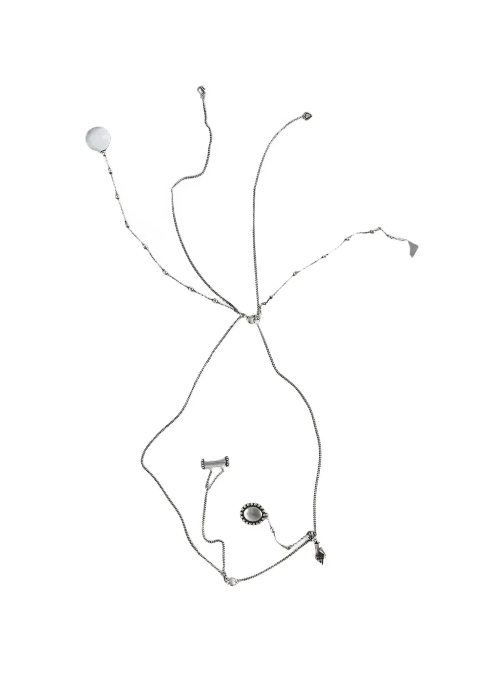 Ann Demeulemeester Yula necklace - Argento