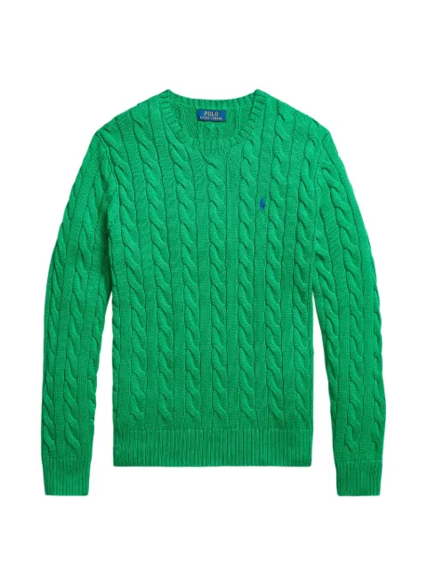 Polo Ralph Lauren cable-knit Pony sweater