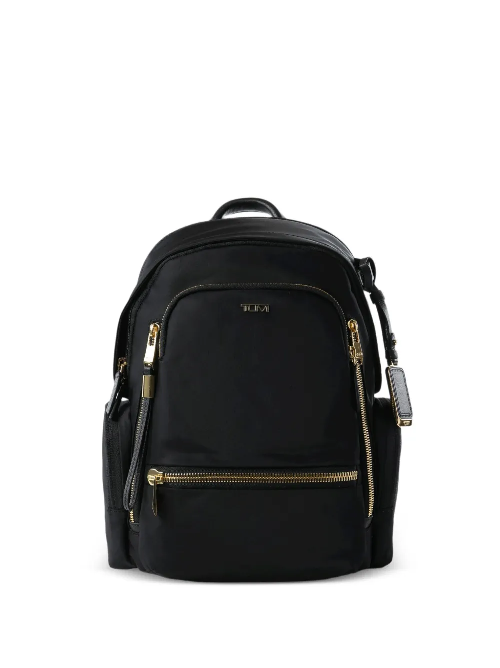 Tumi medium Celina logo-plaque zip-pocket backpack - Nero