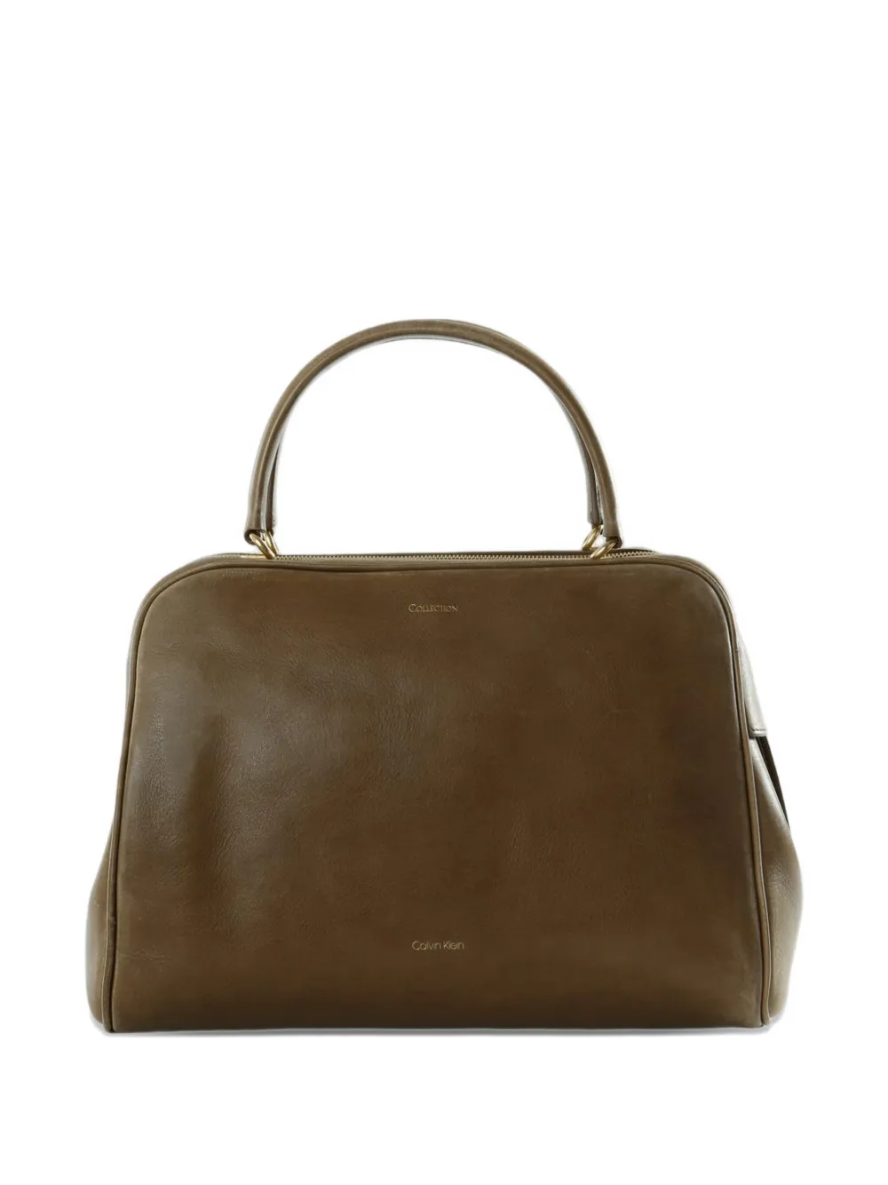 CALVIN KLEIN COLLECTION medium America logo-print tote bag - Marrone