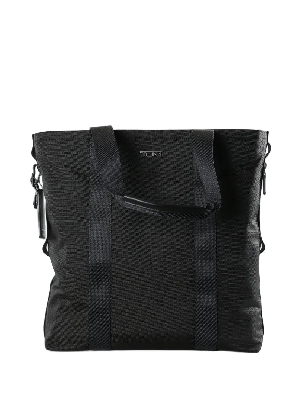 Tumi Essential logo-plaque tote bag - Nero