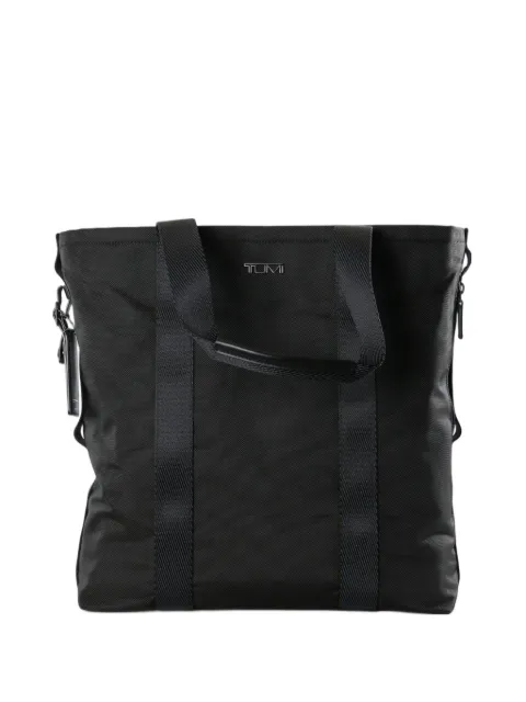 Tumi Essential logo-plaque tote bag