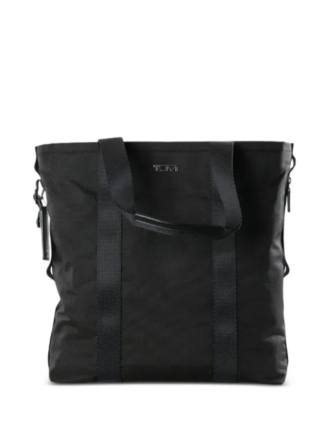 Tumi Essential logo-plaque tote bag