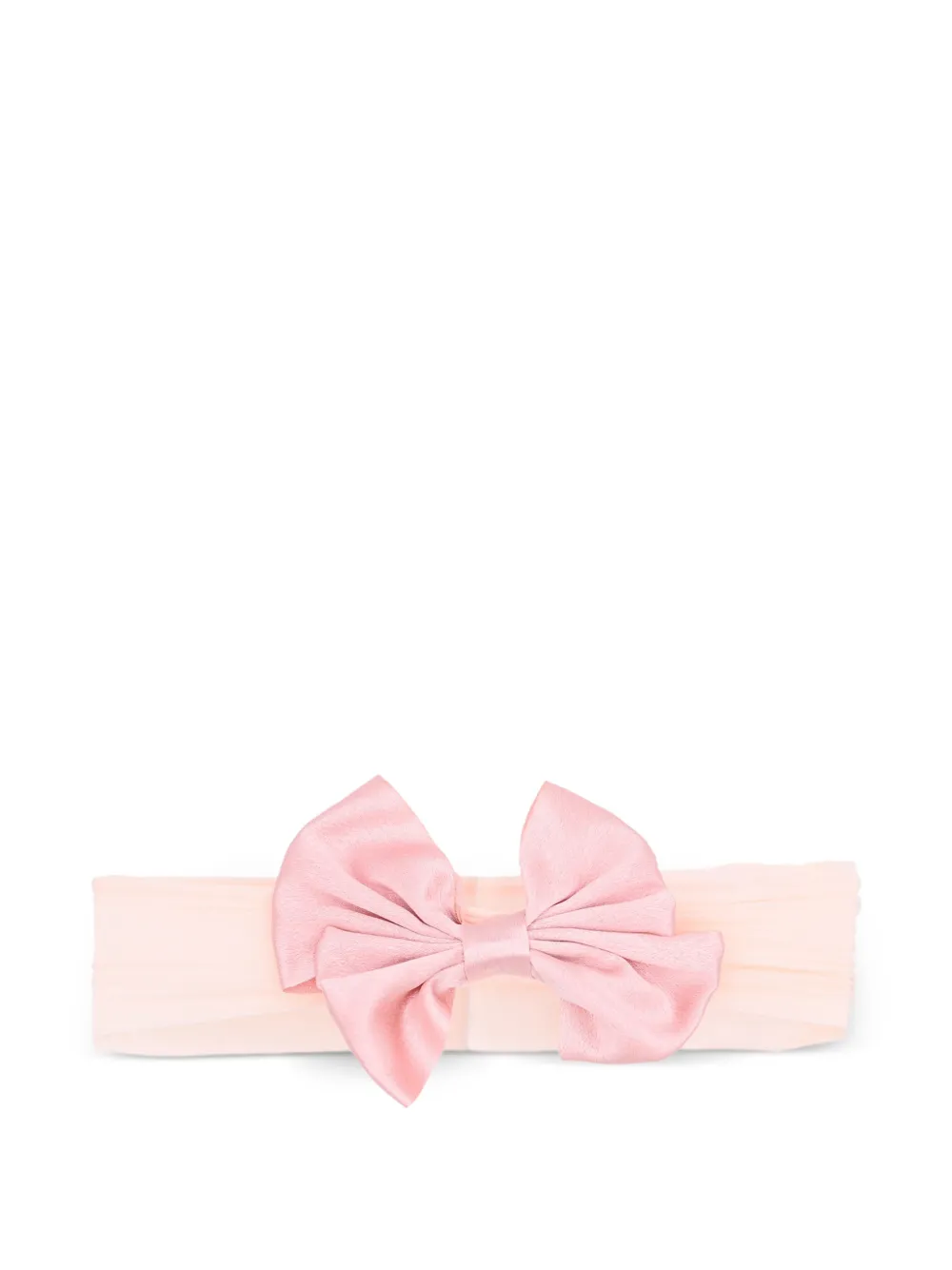 Mimi Tutu Babies' Bow-detail Elasticated Headband In Pink