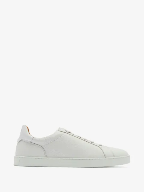 Magnanni Sneakers aus gekörntem Leder mit elastischer Spitze