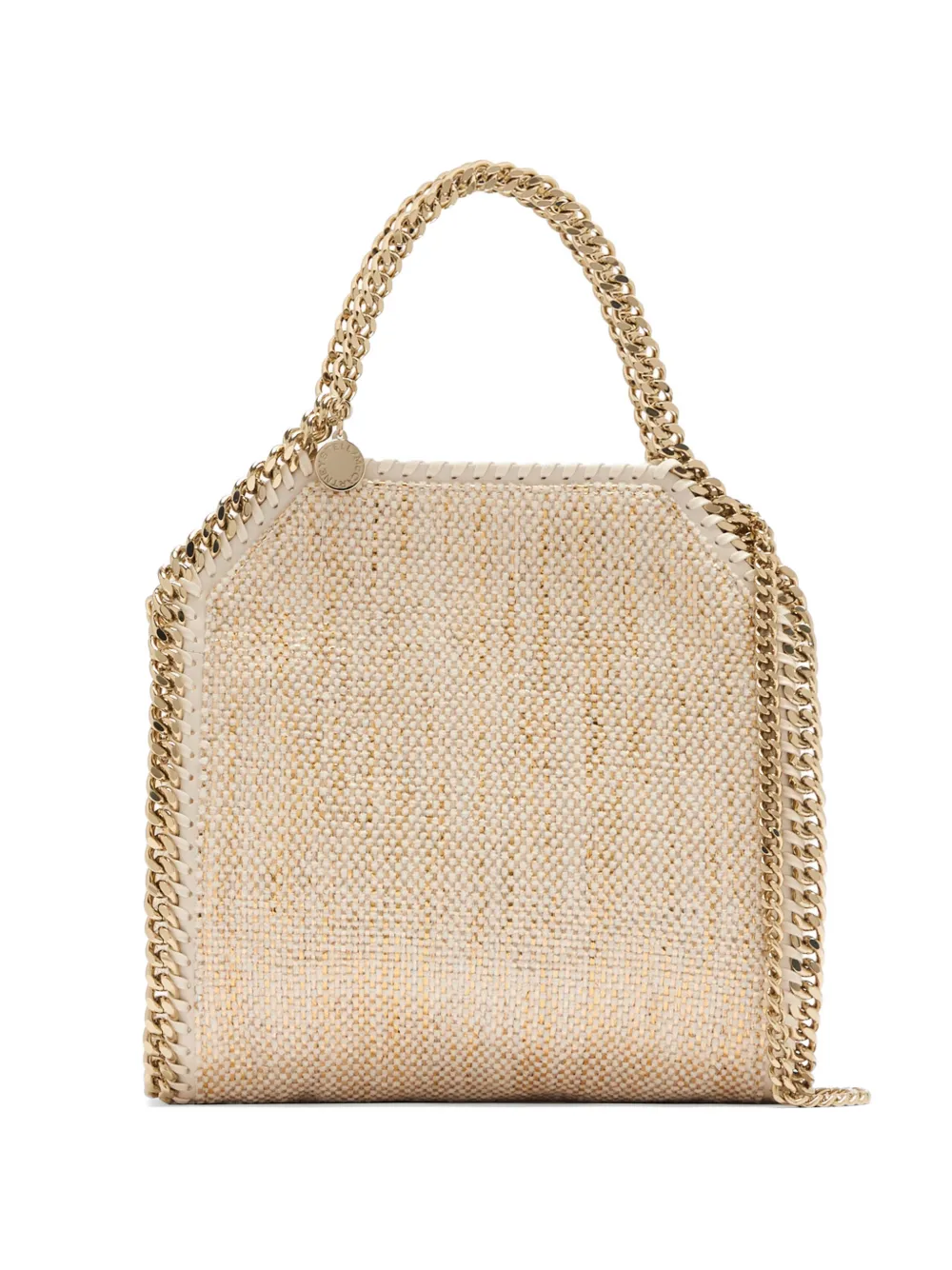 Stella McCartney Falabella chain-trim tote bag - Toni neutri