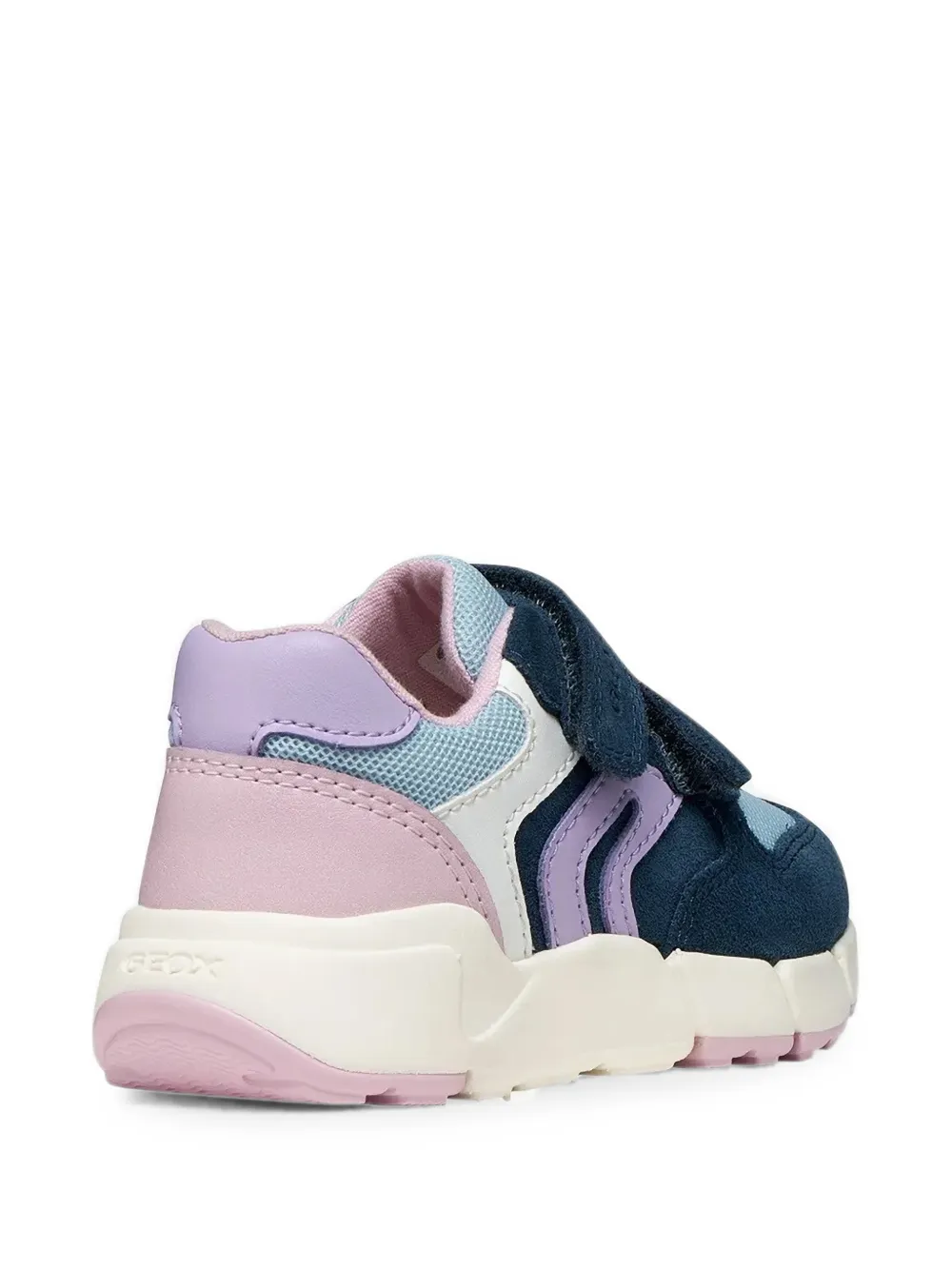 Geox Kids Flexyper touch-strap sneakers Blauw