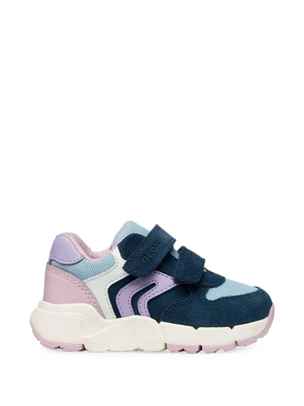 Geox Kids Flexyper touch-strap sneakers Blauw