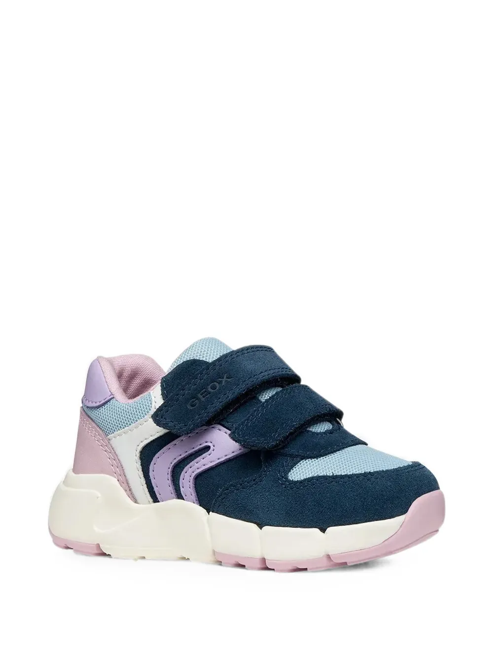 Geox Kids Flexyper touch-strap sneakers Blauw