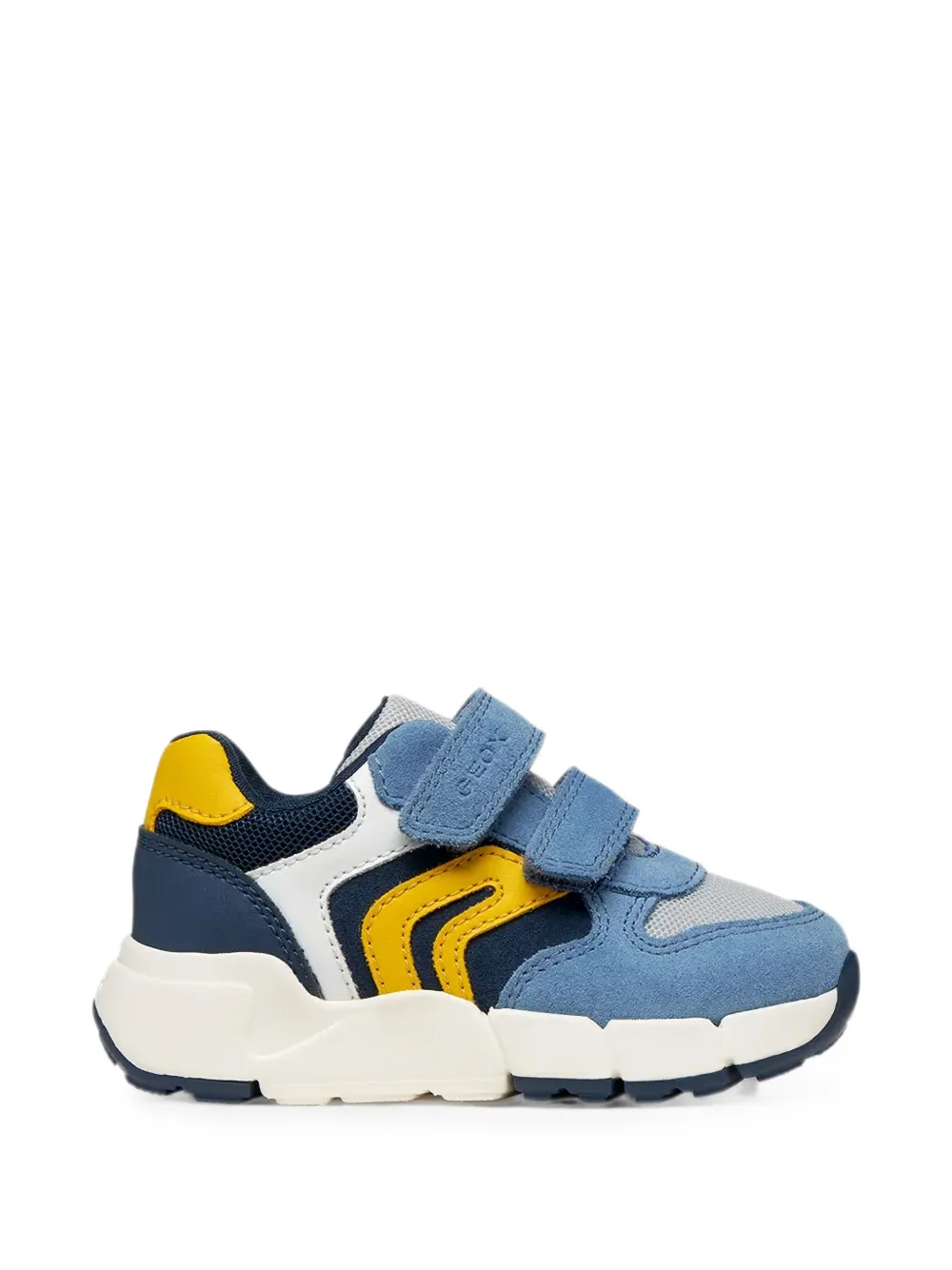 Geox Kids Flexyper touch-strap sneakers Blauw