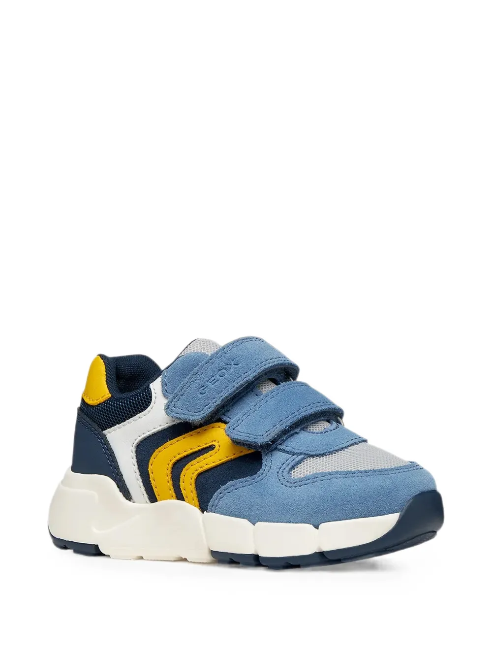 Geox Kids Flexyper touch-strap sneakers Blauw