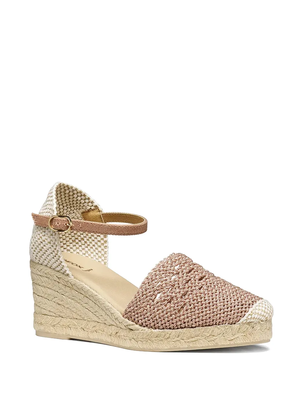 Geox Gelsa Low wedge espadrilles Beige