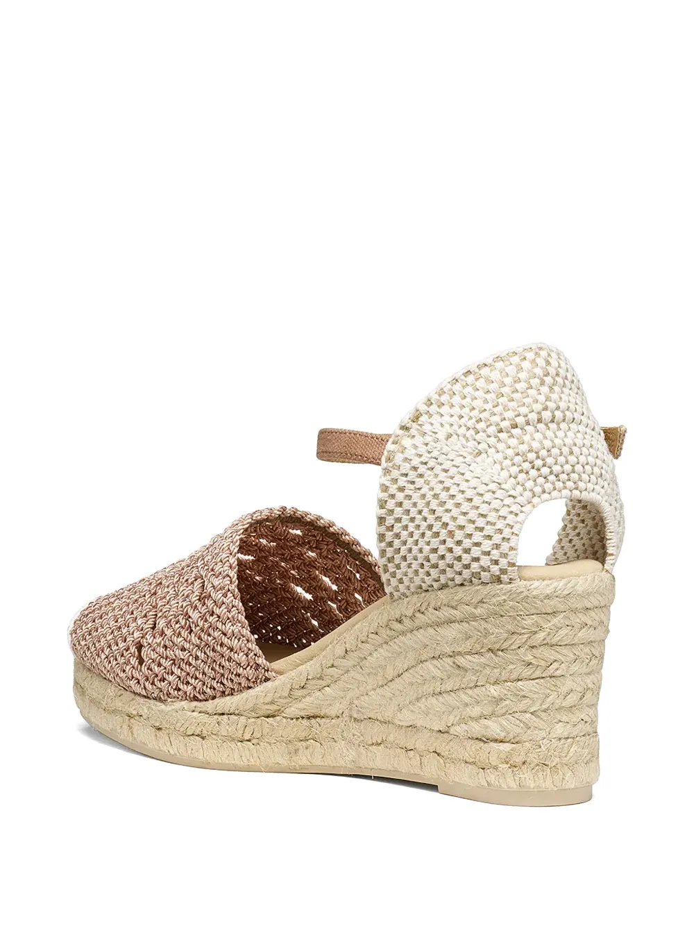 Geox Gelsa Low wedge espadrilles Beige