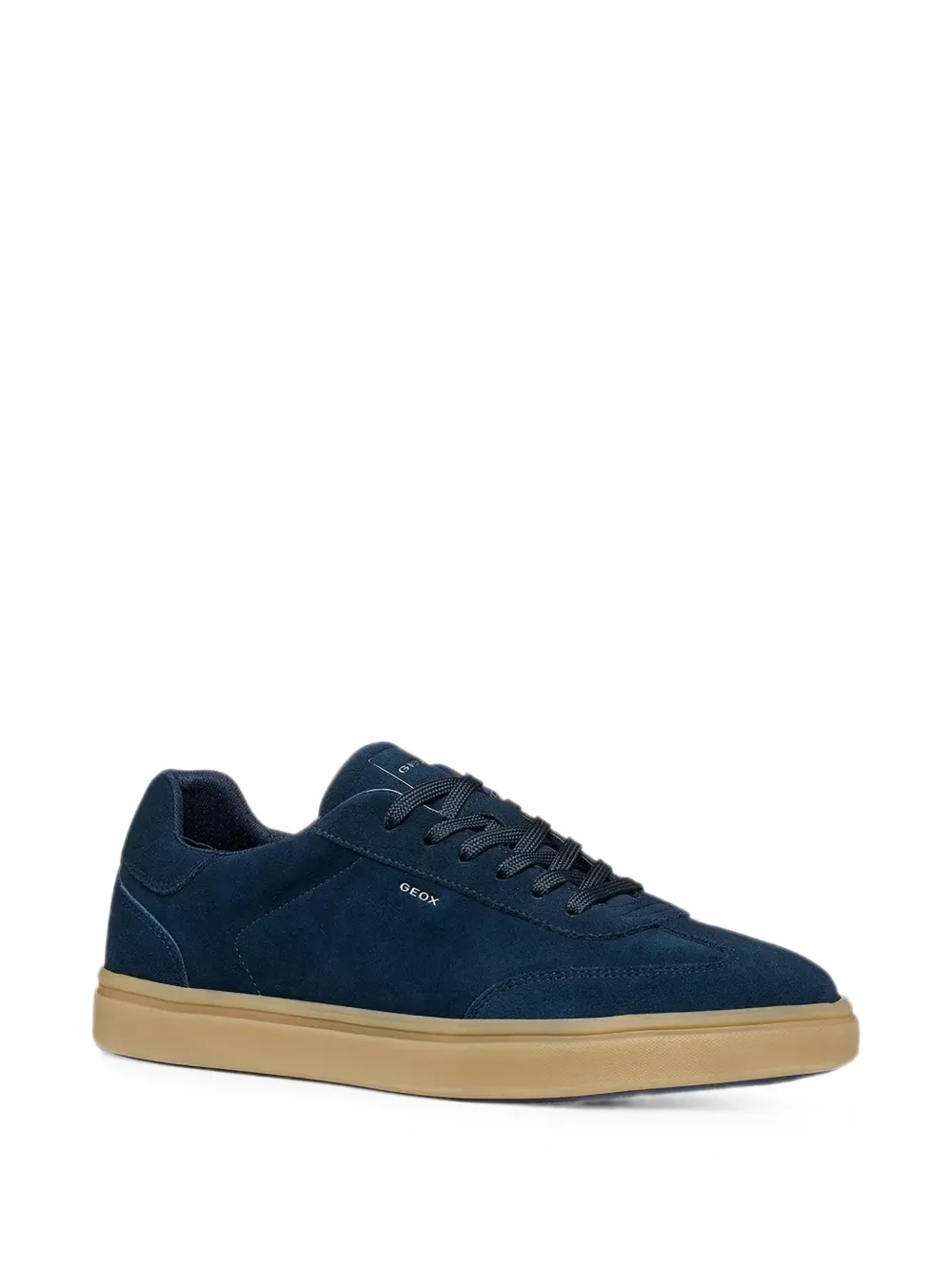 Geox Baltmoore suede lace-up sneakers Blauw