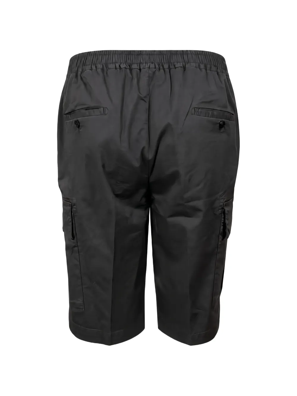  Devore Pleated Cargo Shorts - Negro 