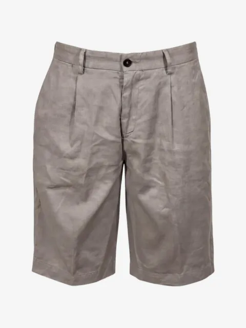 DEVORE pleated-detai chino shorts